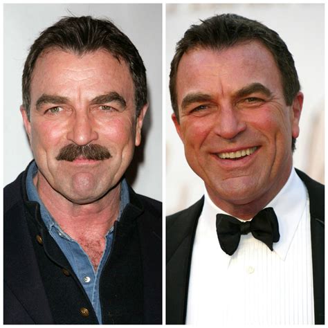 tom selleck without a moustache.